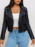 blouson en cuir noir haut de gamme