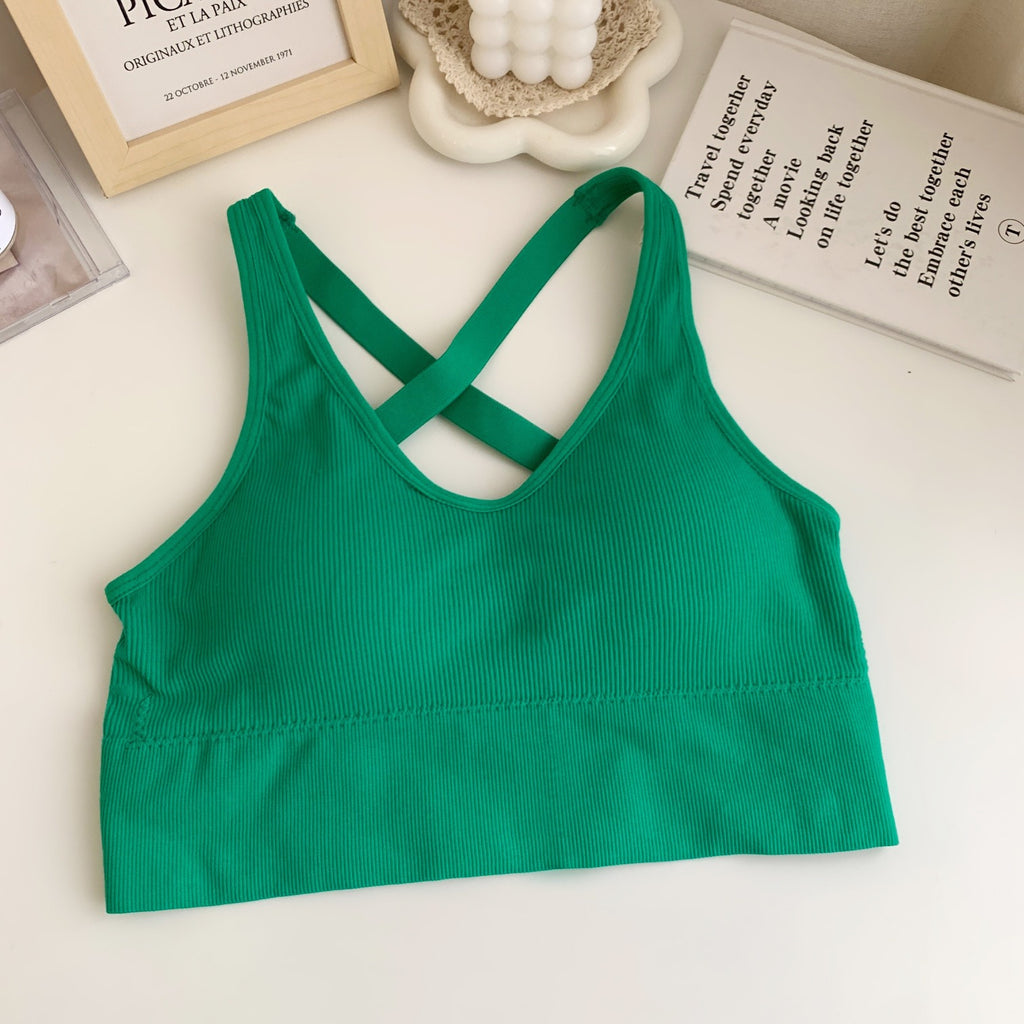 Gilet imbottito intimo con incrocio traforato – Comfort e stile
