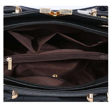 Nuova tendenza borsa rossa da donna a tracolla