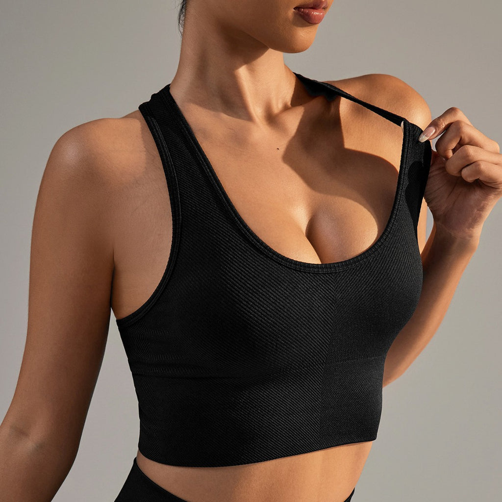 Reggiseno sportivo con incrocio sulla schiena – Yoga e corsa