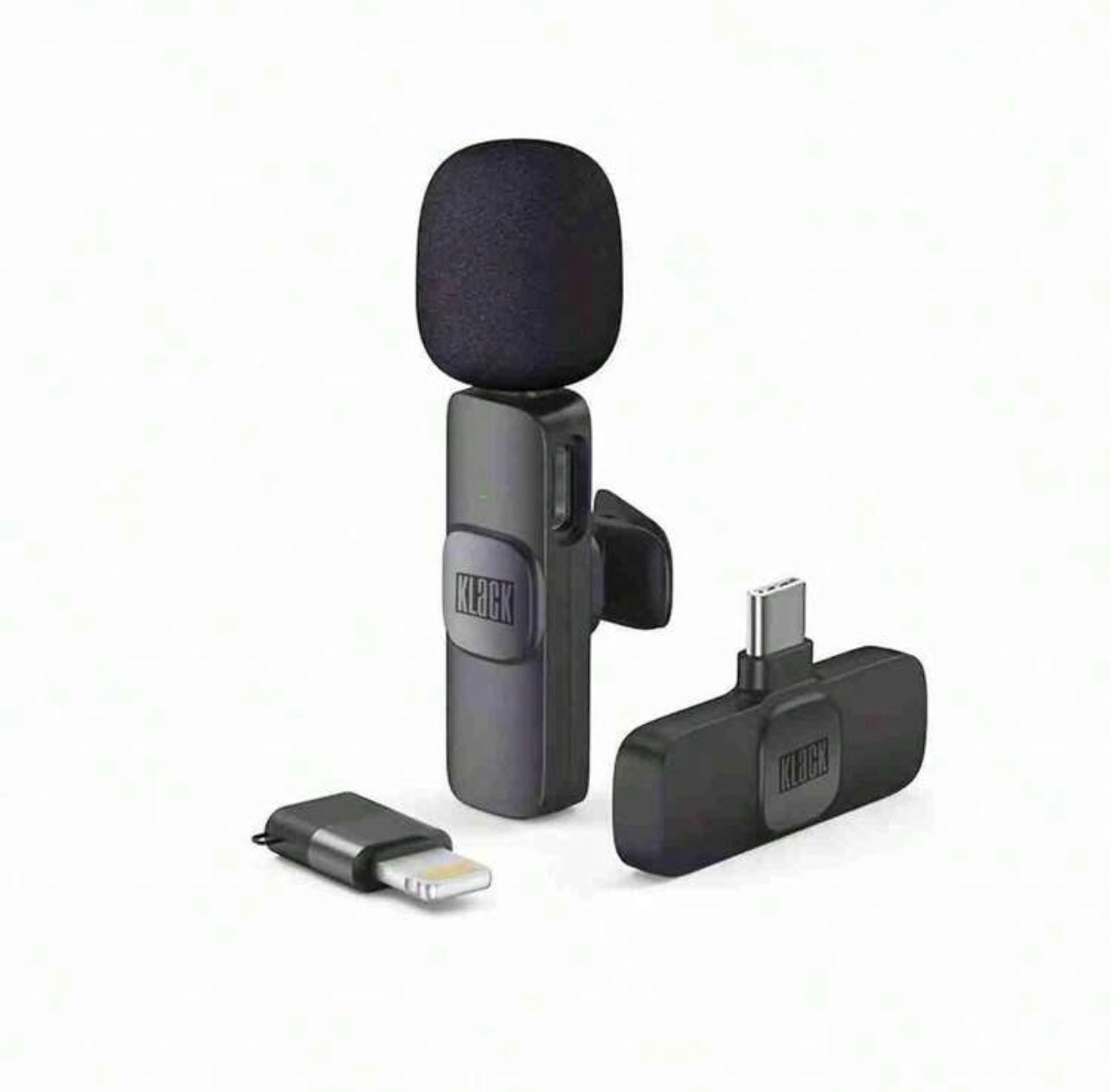 Microfono Lavalier Wireless K8: Audio Cristallino con Riduzione del Rumore AI