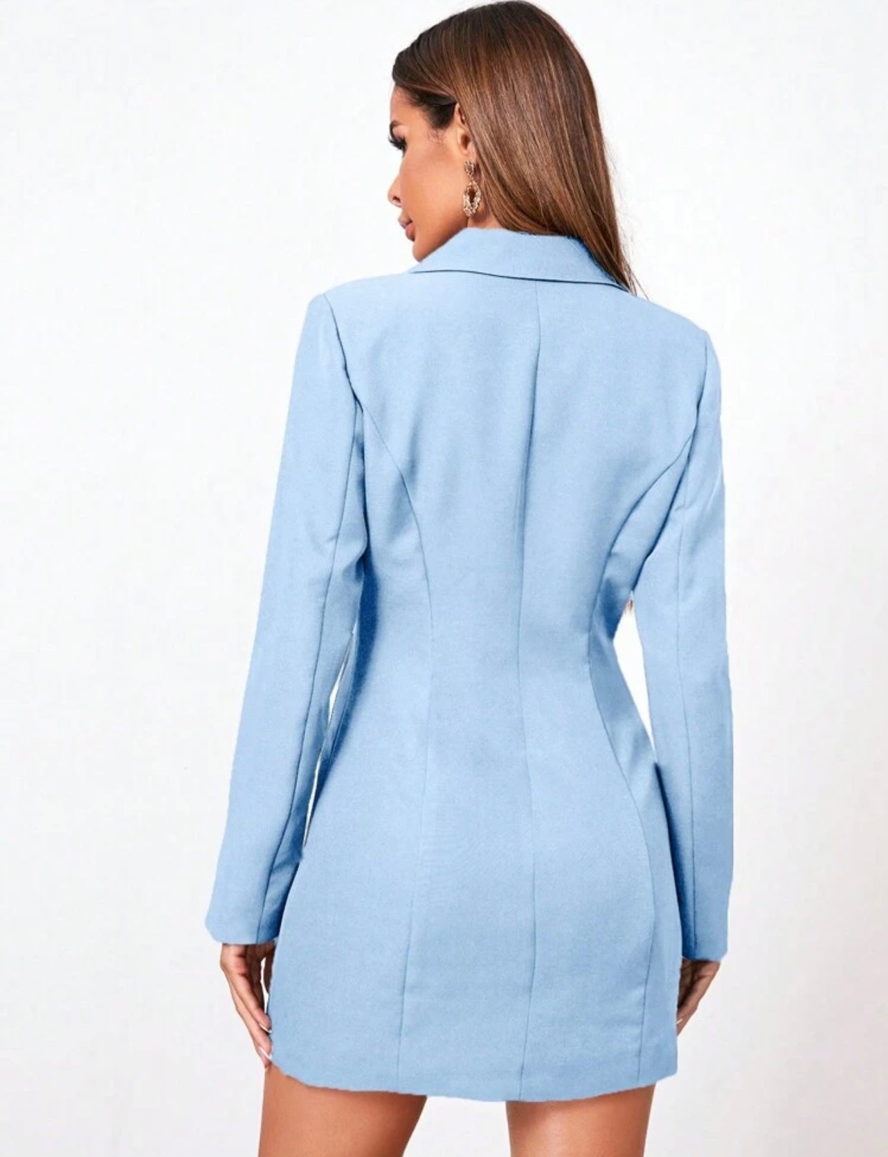 Abito blazer colletto con risvolto con doppio petto