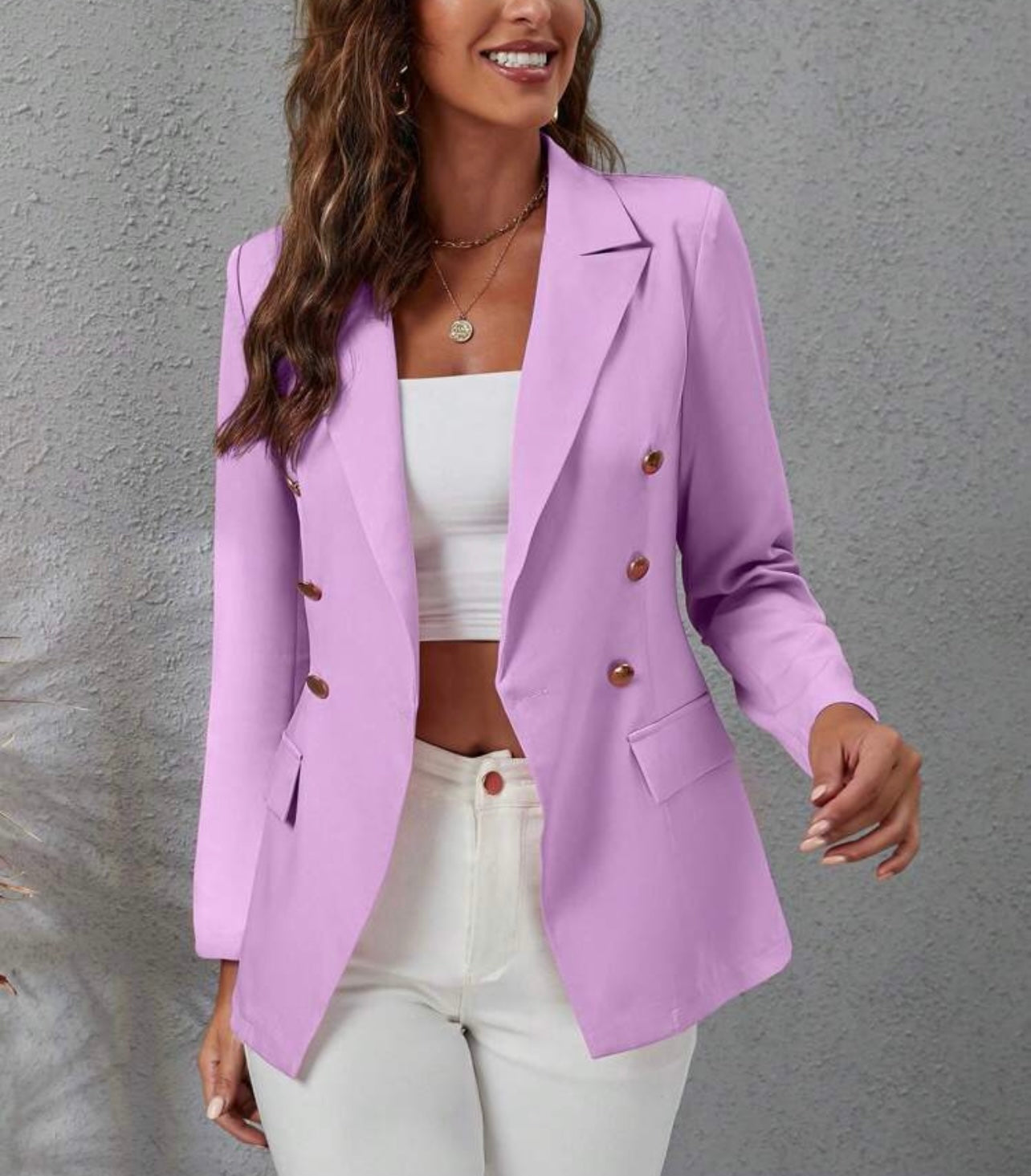 Blazer donna a doppio petto