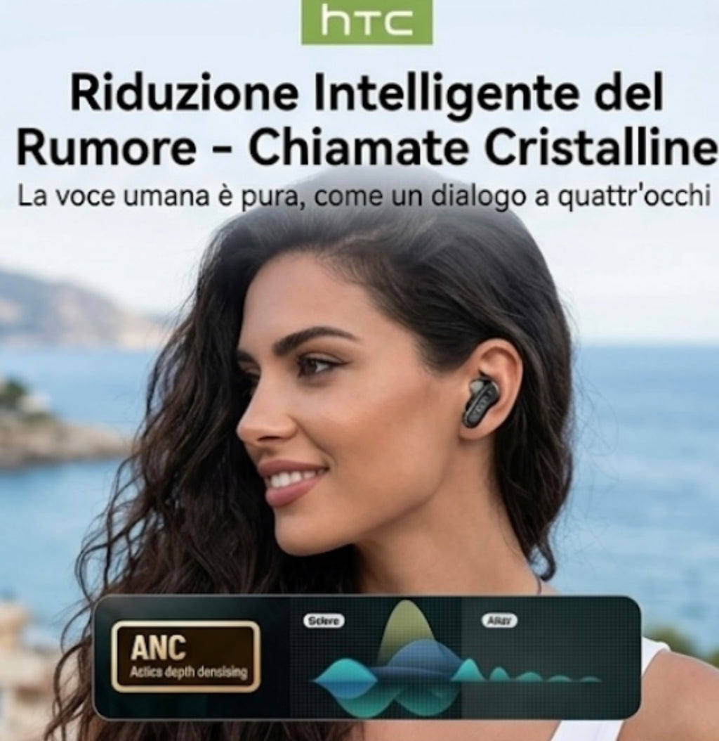 Auricolari Intelligenti AI con Traduzione Istantanea in 134 Lingue