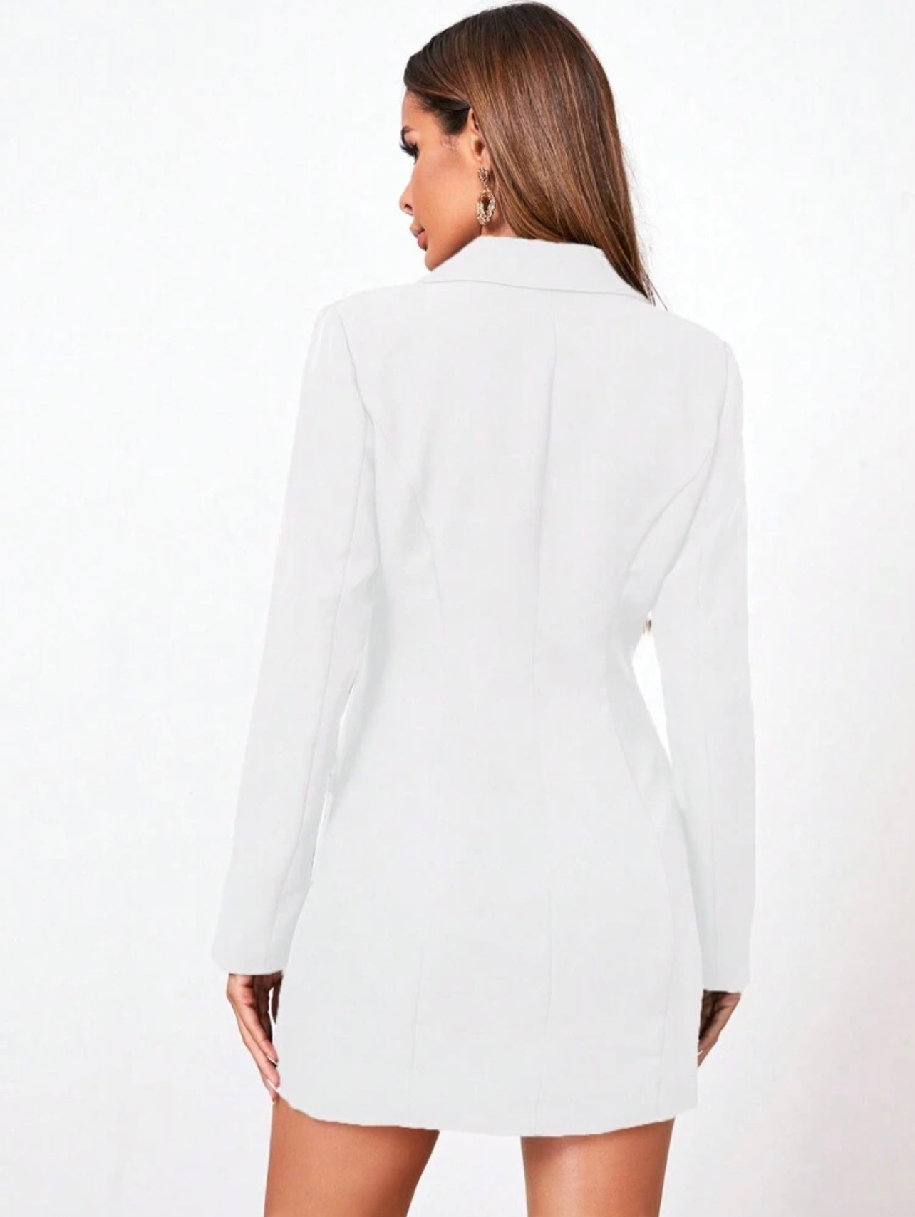 Abito blazer colletto con risvolto con doppio petto