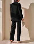 Completo blazer giacca e pantalone chiusura un solo bottone