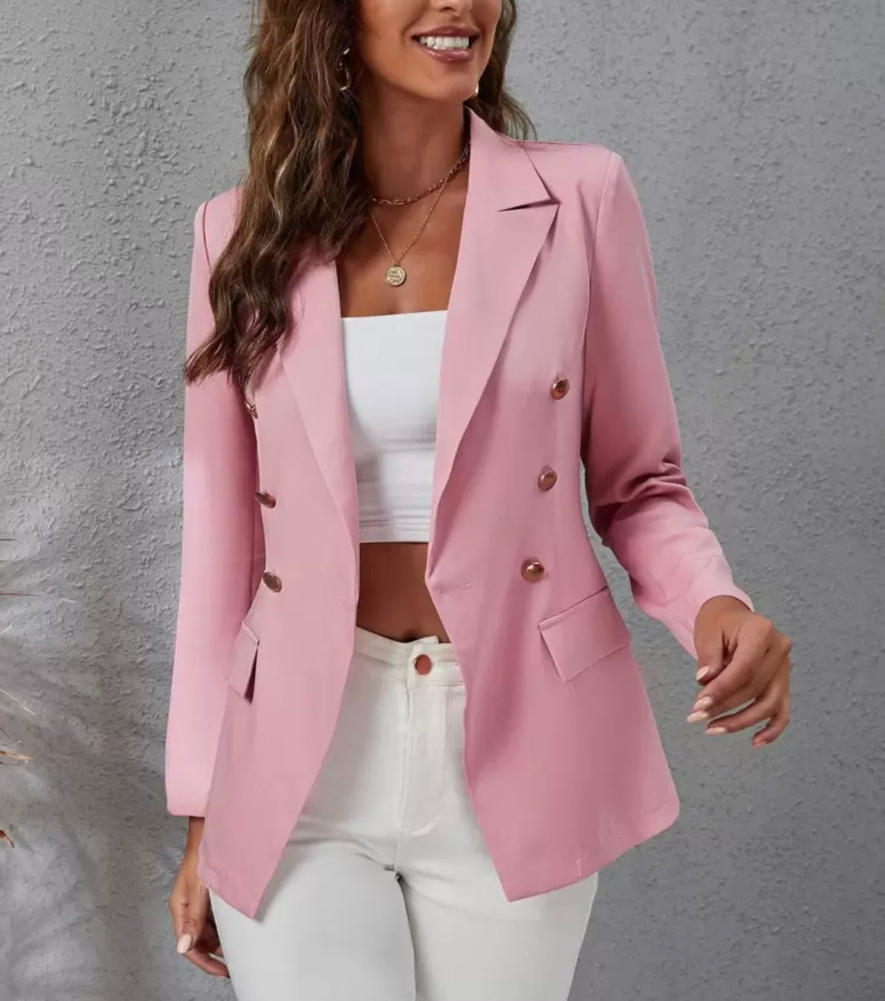 Blazer donna a doppio petto