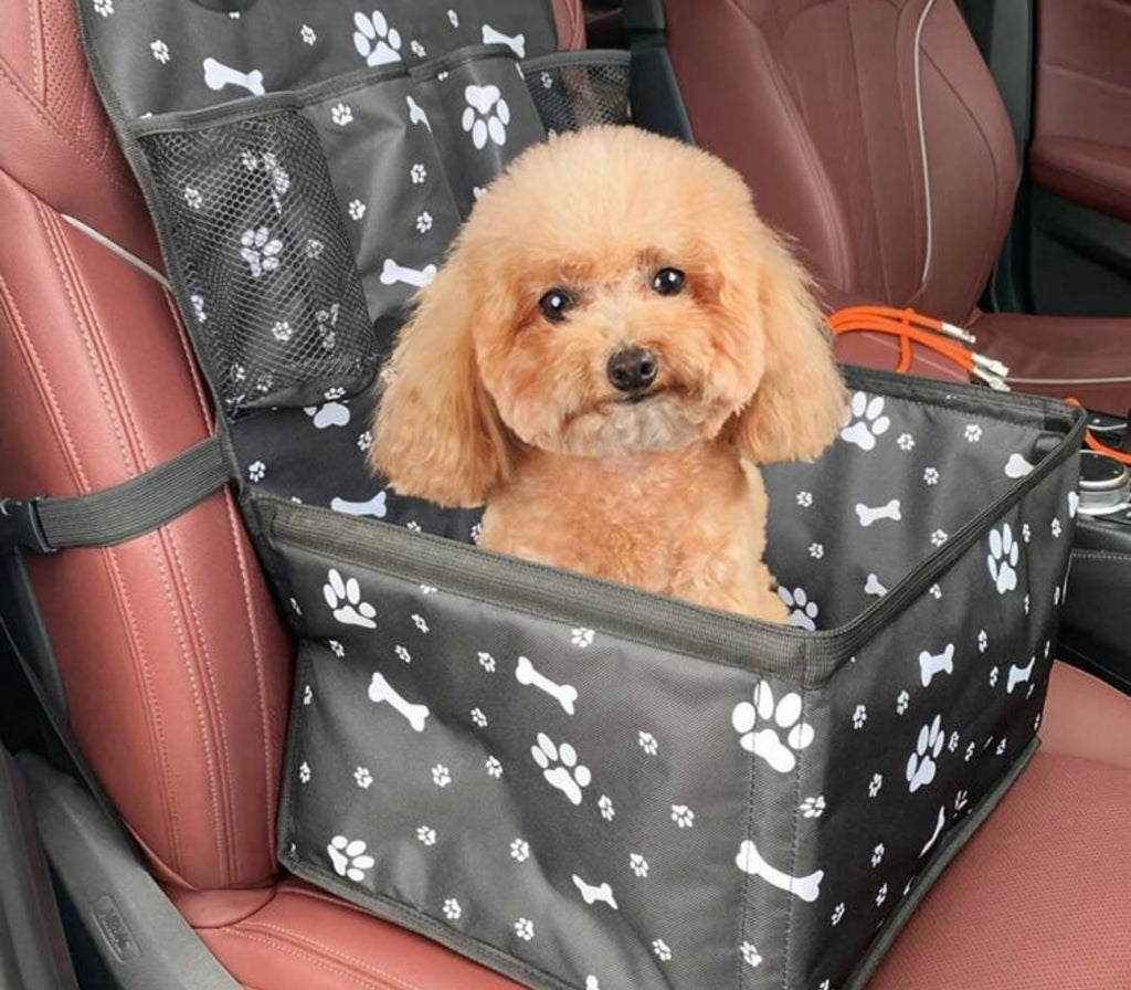 Seggiolino Auto per Cani e Gatti "Safety Travel" – Impermeabile e Pieghevole