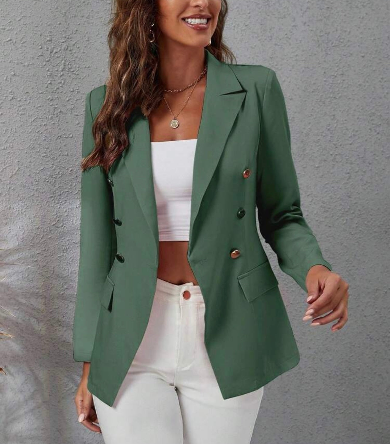 Blazer donna a doppio petto