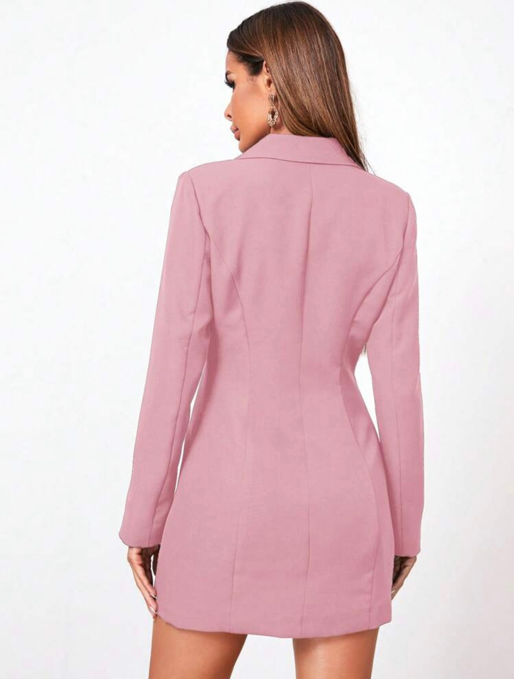Abito blazer colletto con risvolto con doppio petto