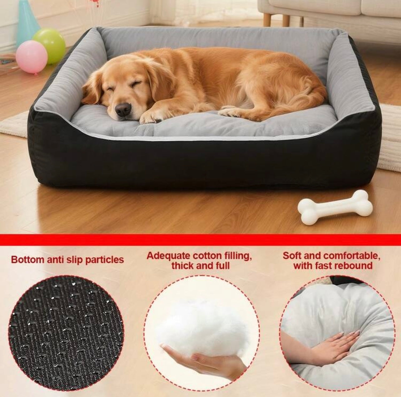 morbido divanetto per animali domestici, disponibili in varie misure, lavabili in lavatrice e facili da pulire