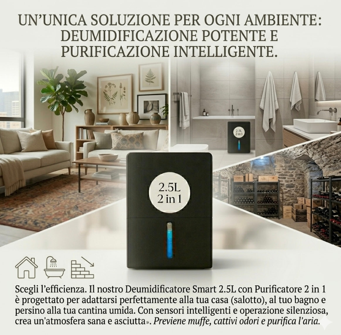 Un'Atmosfera Pura per i Tuoi Figli: Il Deumidificatore Smart Silenzioso che Rigenera la Tua Casa