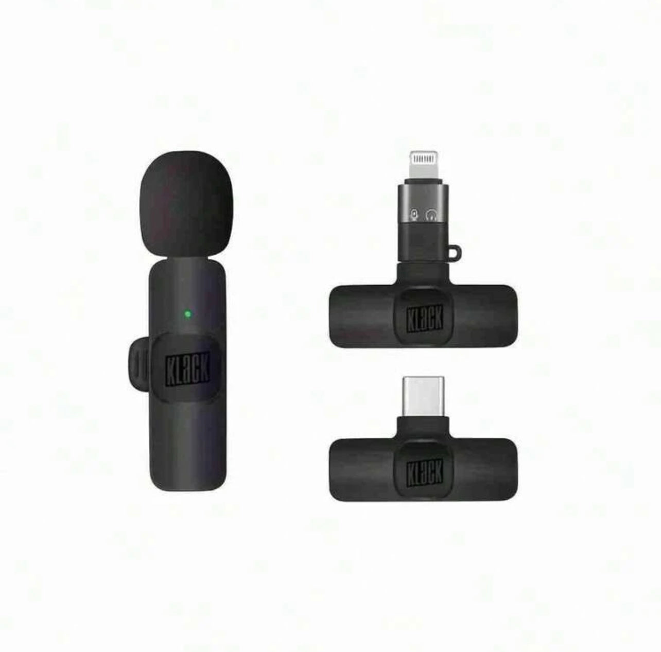 Microfono Lavalier Wireless K8: Audio Cristallino con Riduzione del Rumore AI