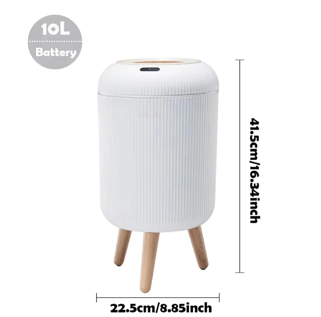 Pattumiera Automatica con Sensore da 10L -