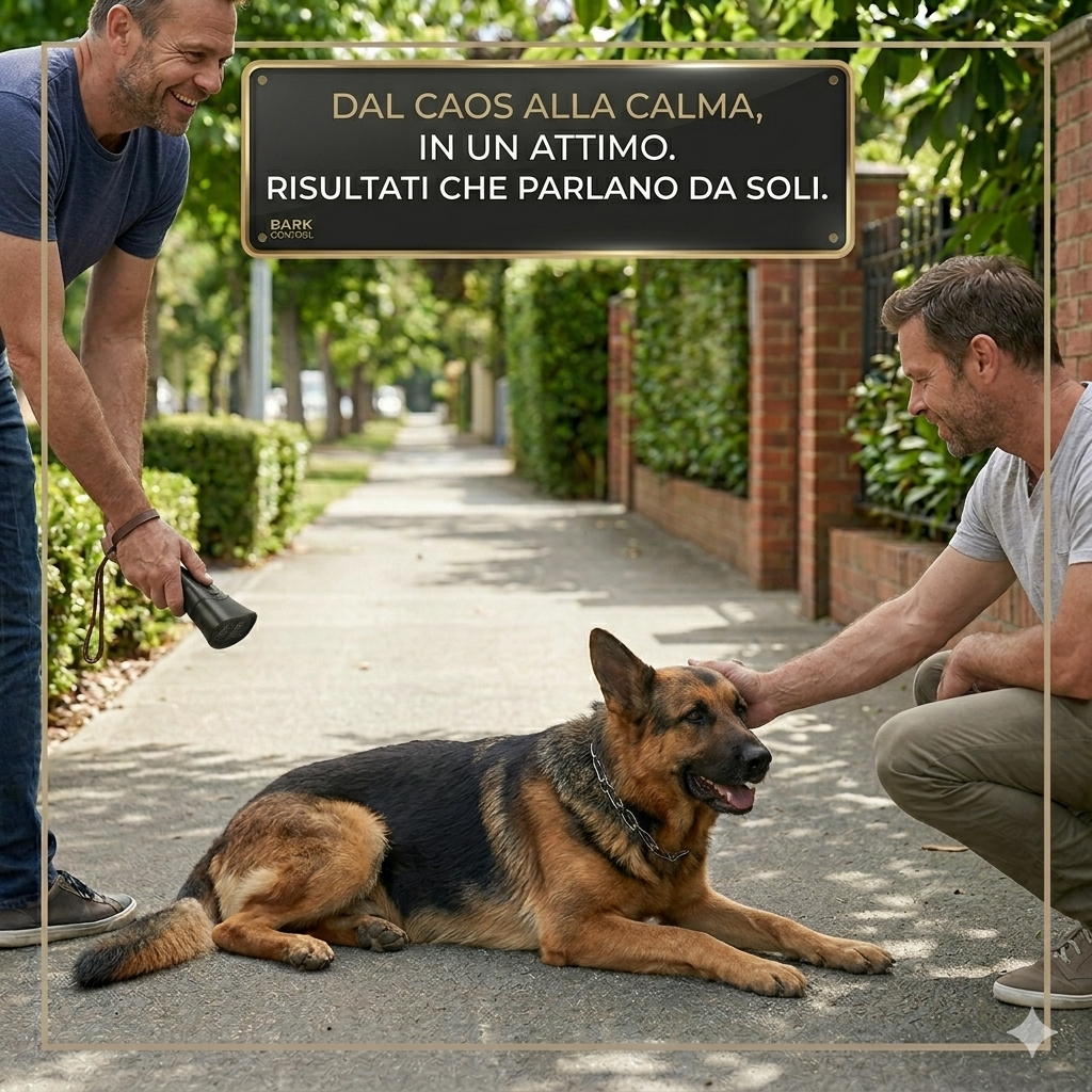 Dispositivo Anti-Abbaio a Ultrasuoni Portatile – Dissuasore per Cani Indolore