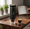 Macchina per Caffè Espresso Portatile con Display Digitale
