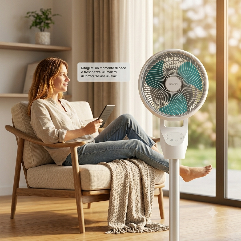 Ventilatore Smart EnergySilence 1000 – 60W con Telecomando