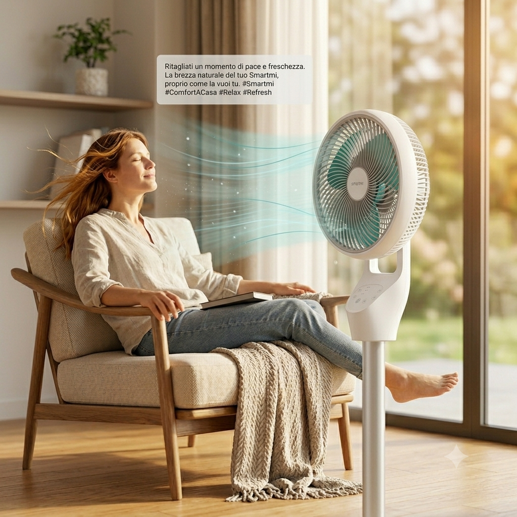 Ventilatore Smart EnergySilence 1000 – 60W con Telecomando