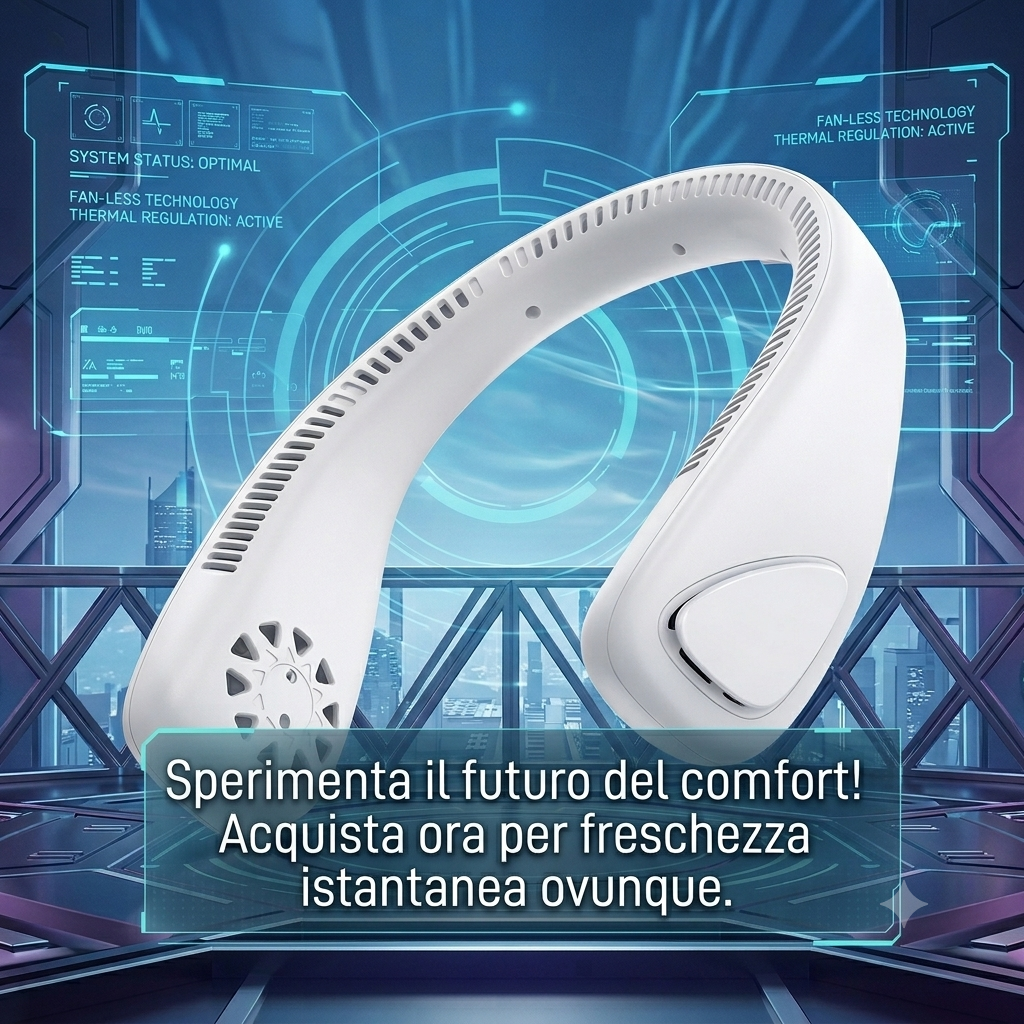 Ventilatore da Collo Portatile USB