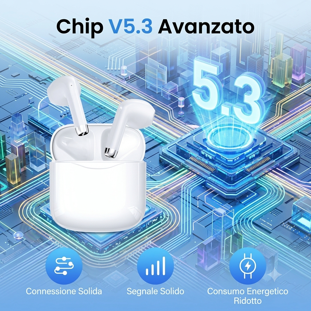 Auricolari Wireless Super Lightweight: Comodità Invisibile