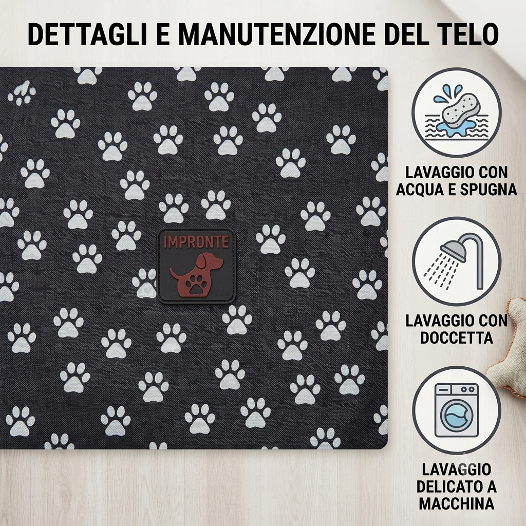 Telo Protezione Bagagliaio Auto per Cani – Impermeabile e Antigraffio