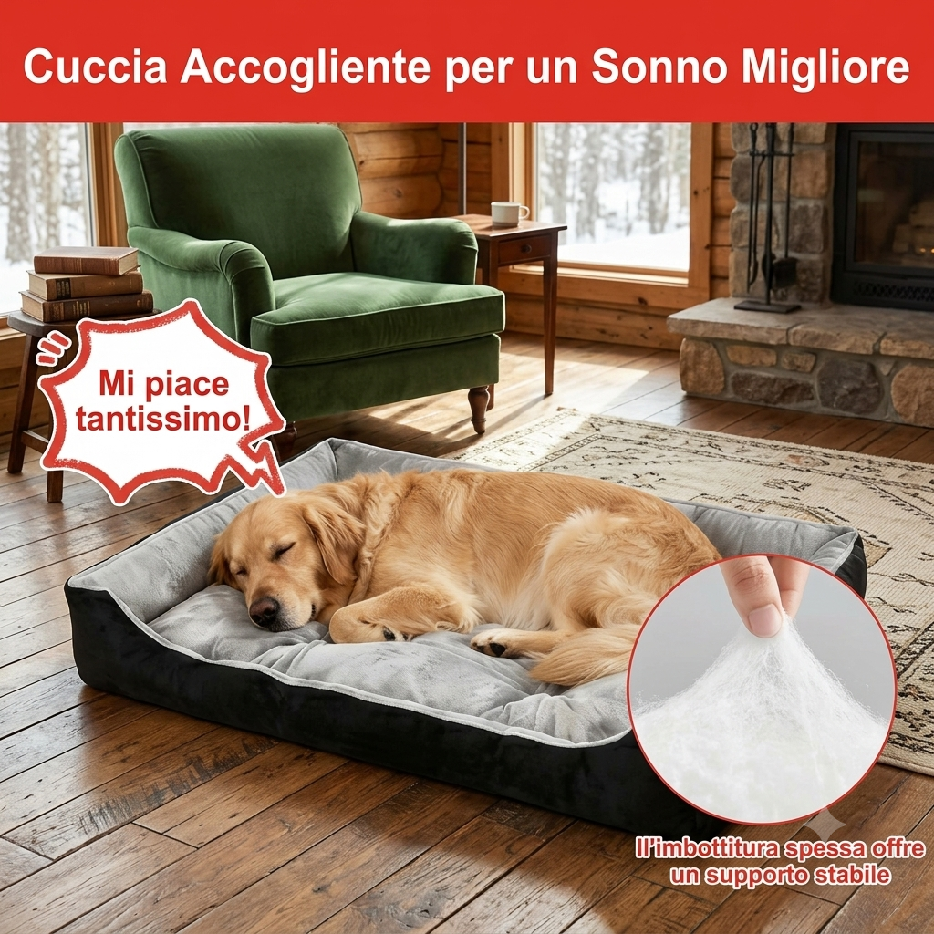 morbido divanetto per animali domestici, disponibili in varie misure, lavabili in lavatrice e facili da pulire