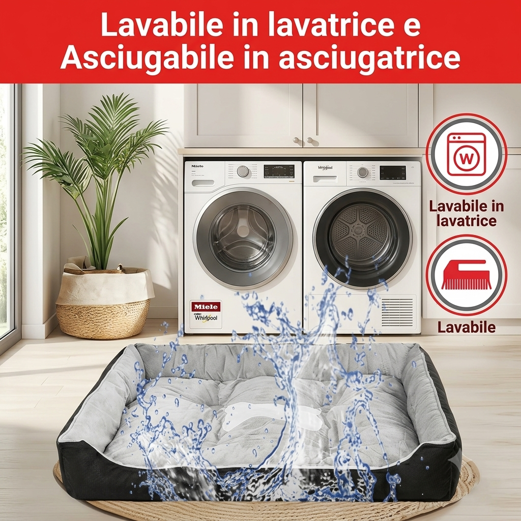 morbido divanetto per animali domestici, disponibili in varie misure, lavabili in lavatrice e facili da pulire