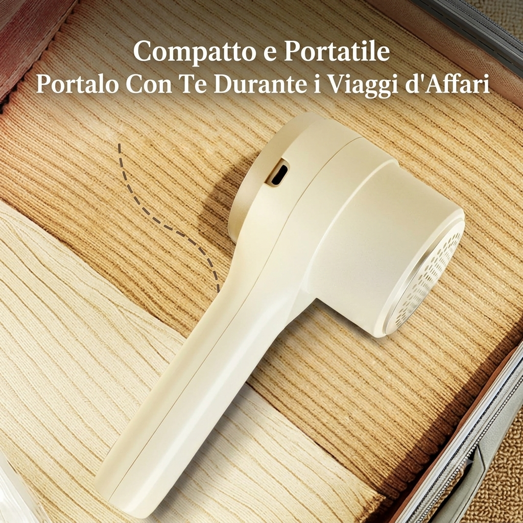 Levapelucchi elettrico per indumenti