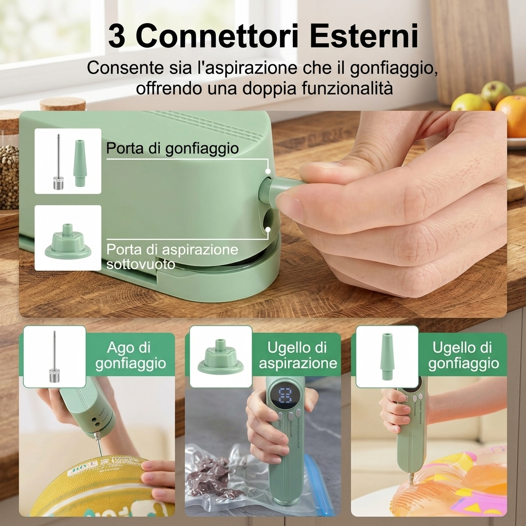 Macchina per sottovuoto alimentare