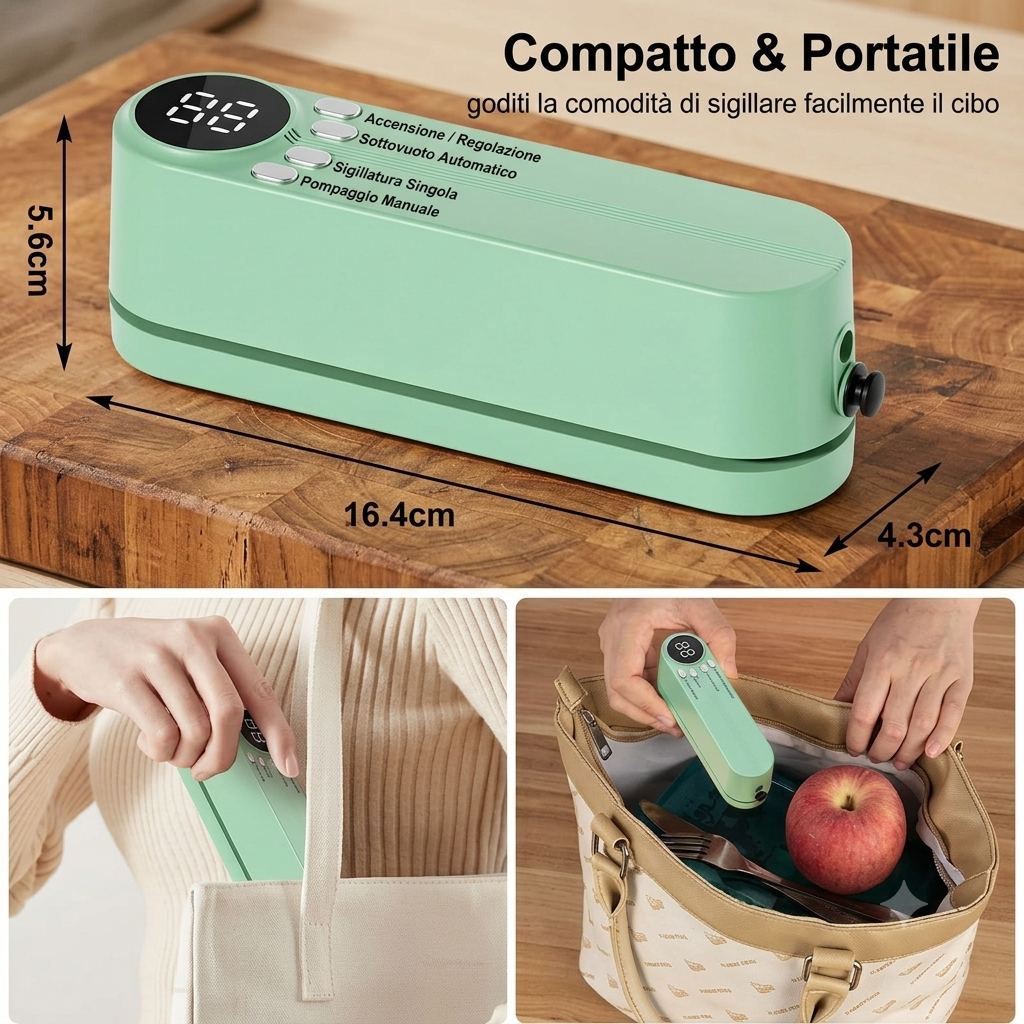 Macchina per sottovuoto alimentare