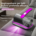 Aspirapolvere Portatile Senza Fili per Materassi con Luce UV-C