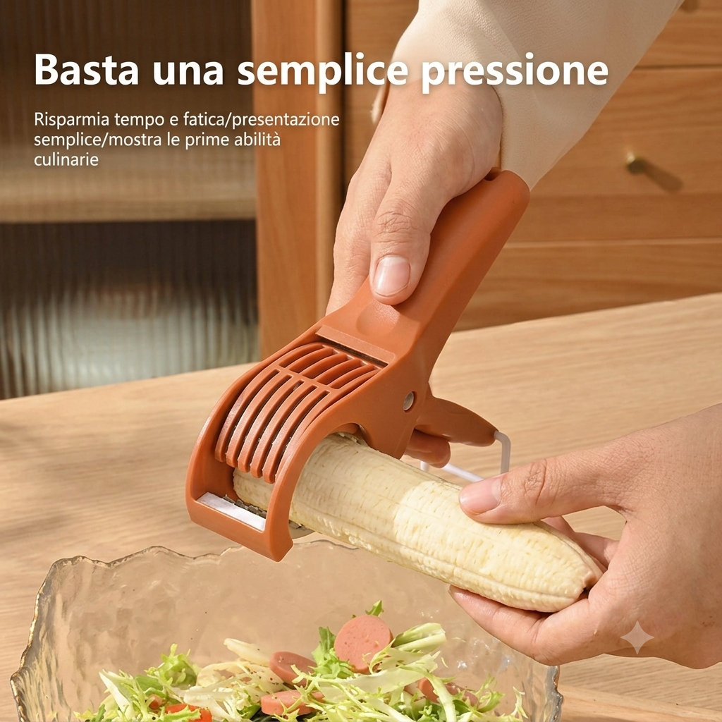 Affettaverdure e Frutta in Acciaio Inossidabile