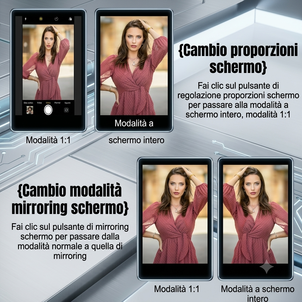 Monitor Selfie Magnetico Wireless per Smartphone