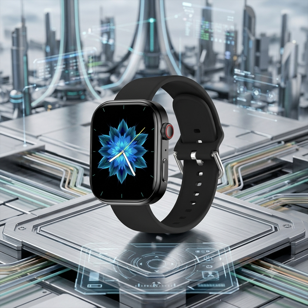 Nuovo Smartwatch Electronics - Schermo HD da 2,01 pollici, Monitoraggio Frequenza Cardiaca, Chiamate Bluetooth e Modalità Multi-Sport