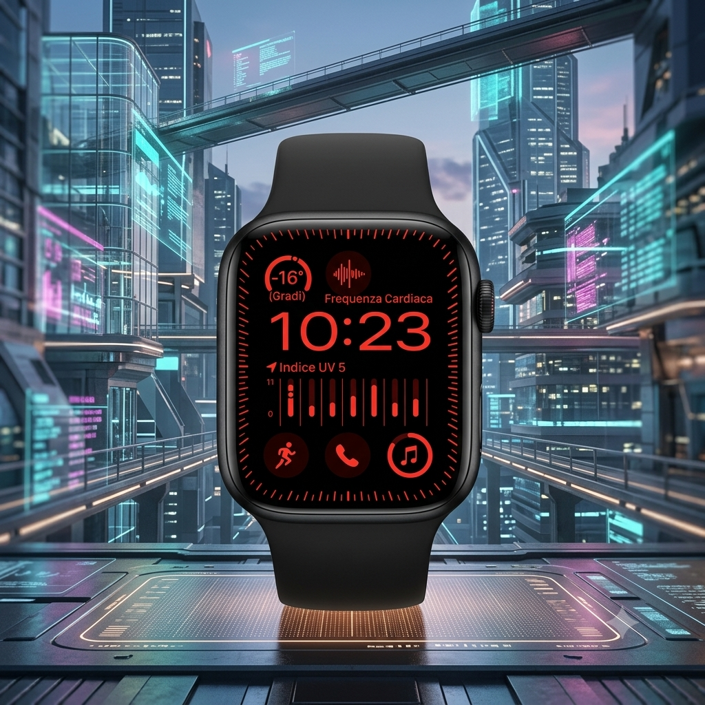 Nuovo Smartwatch con Schermo HD da 1,83 pollici - Monitoraggio del Sonno e della Salute, Chiamate Bluetooth e Modalità Multi-Sport