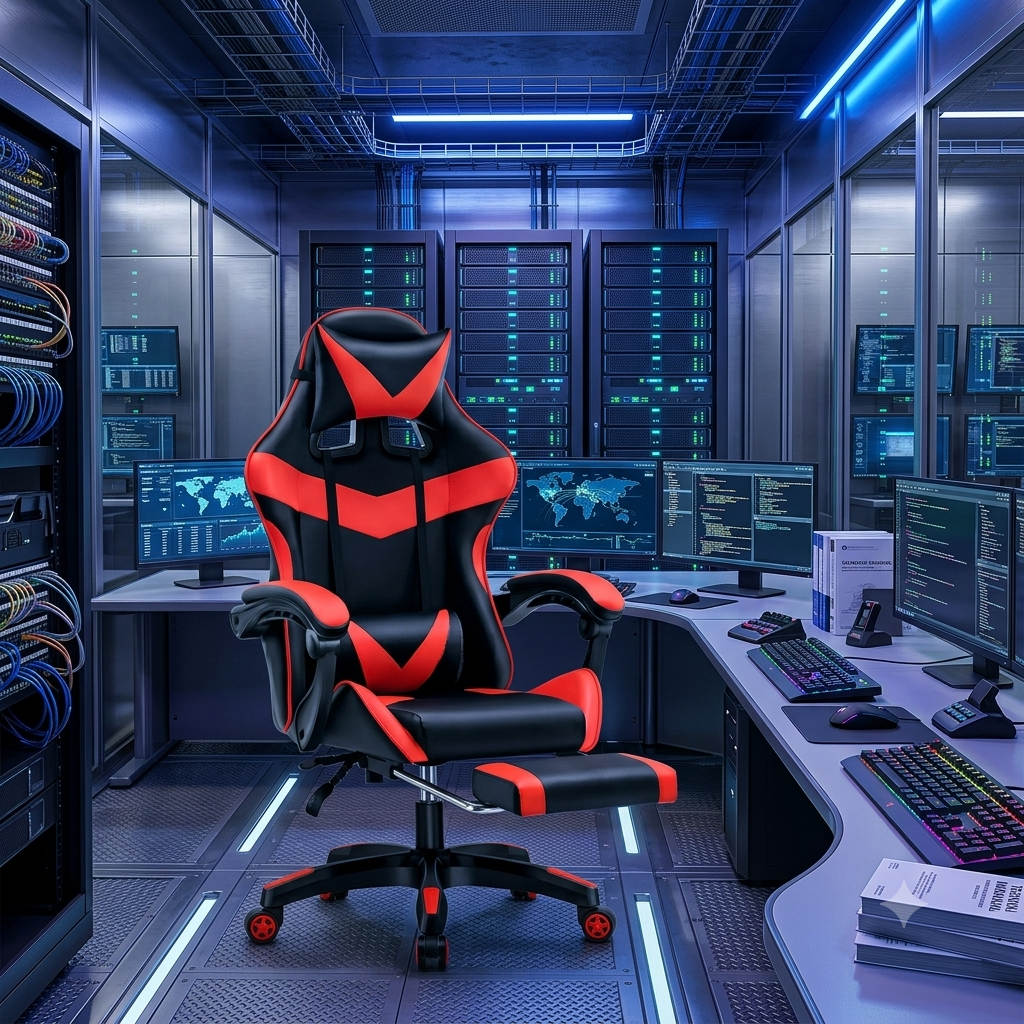 Sedia da Ufficio e da pc  Ergonomica, Reclinabile e Regolabile in Altezza.