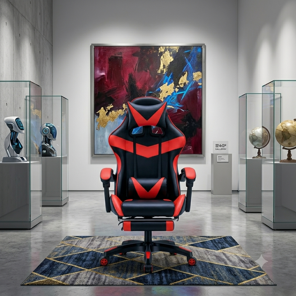Sedia da Ufficio e da pc  Ergonomica, Reclinabile e Regolabile in Altezza.