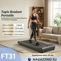 FT31: Tapis Roulant Smart per Casa e Ufficio con Display LED e Telecomando