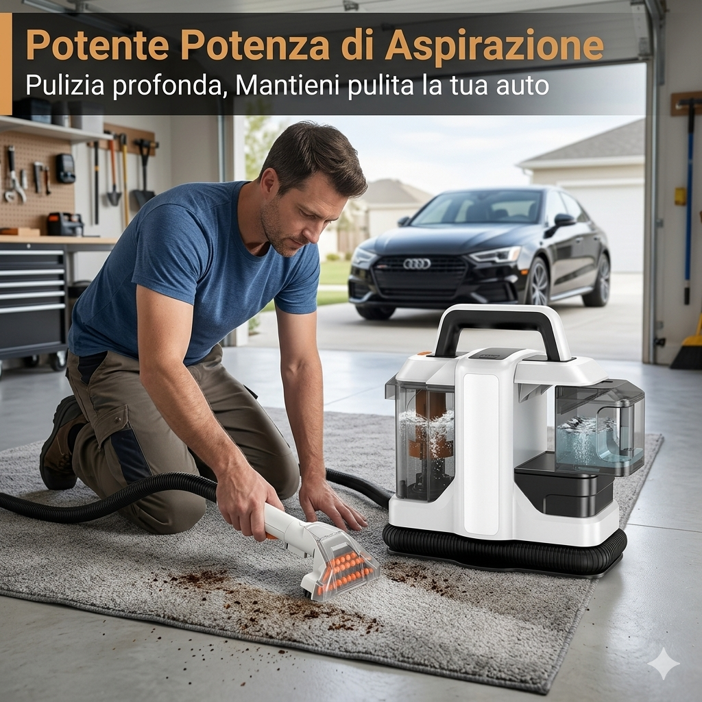 Smacchiatore per Auto, Divani e Peli di Animali