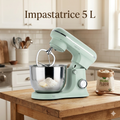 Impastatrice professionale multifunzionale KR250 1500W 10 velocità regolabili 3 prodotti in omaggio