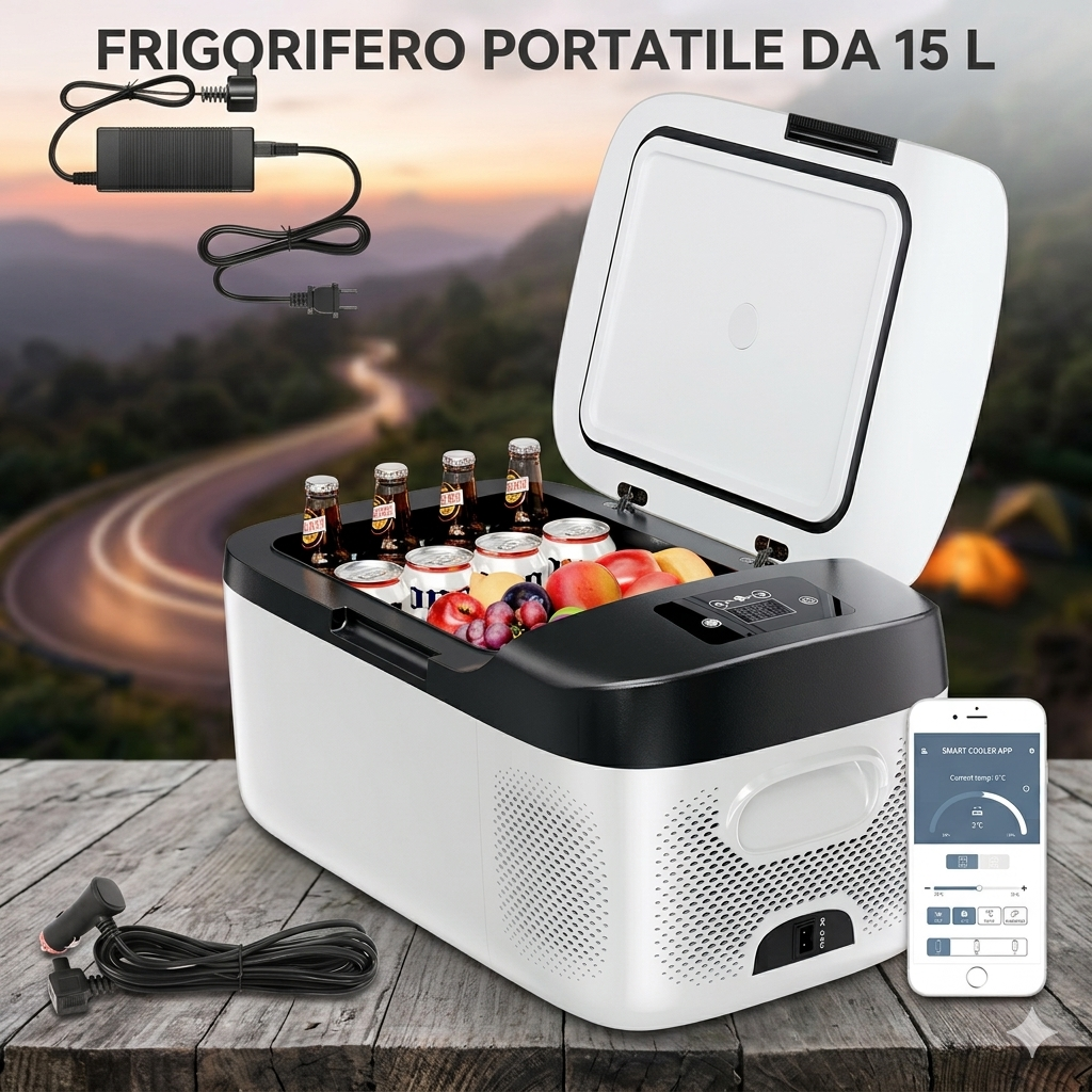 Frigorifero da 15 litri portatile