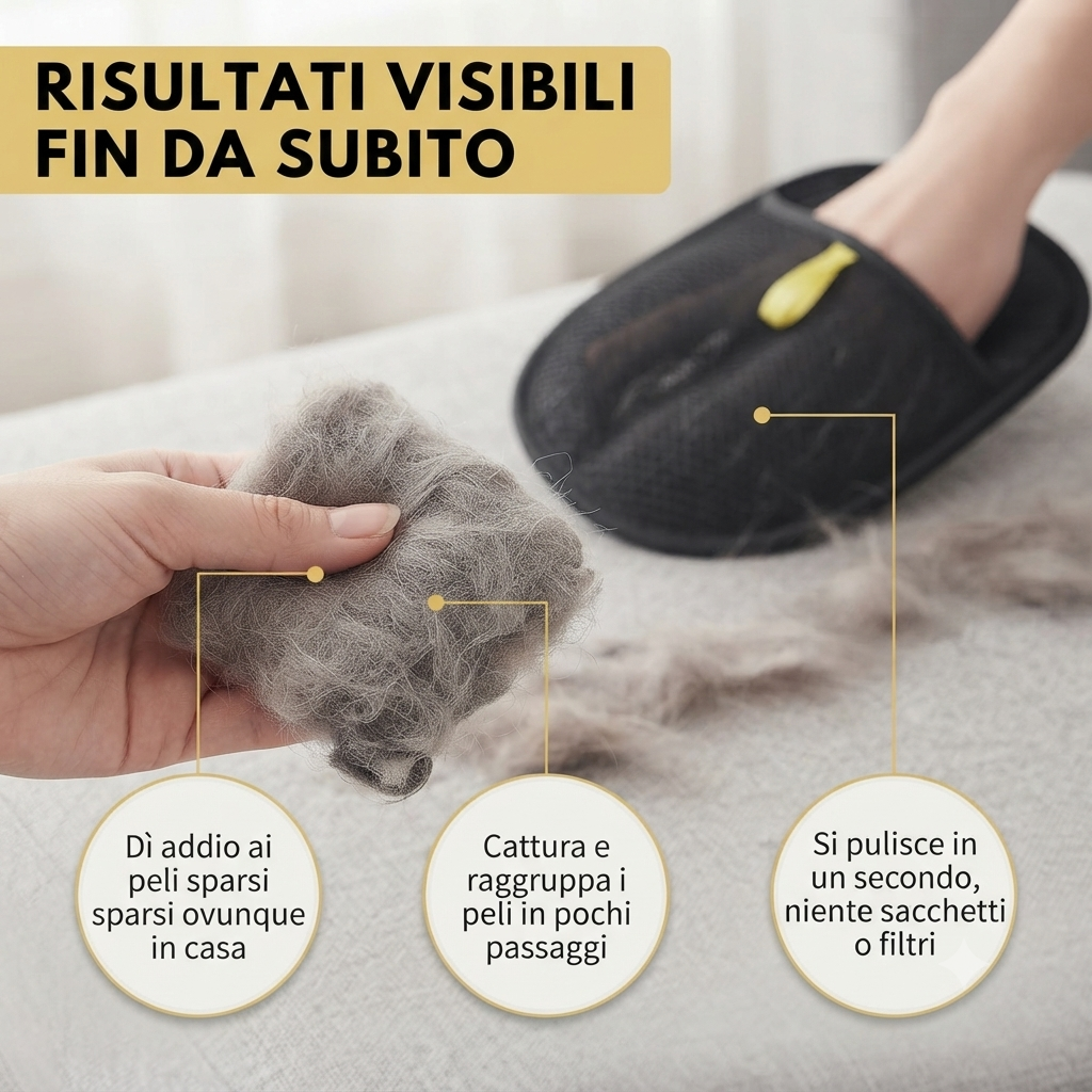 Guanto Rimuovi Peli per Animali Domestici, Spazzola in Rete per Cani e Gatti, Set da 4 Pezzi Taglia Unica, Ideale per Divano, Tappeti e Auto