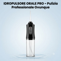 Idropulsore Orale Portatile Wireless – 4 Ugelli, 3 Modalità, Ricarica USB, Serbatoio 230ml