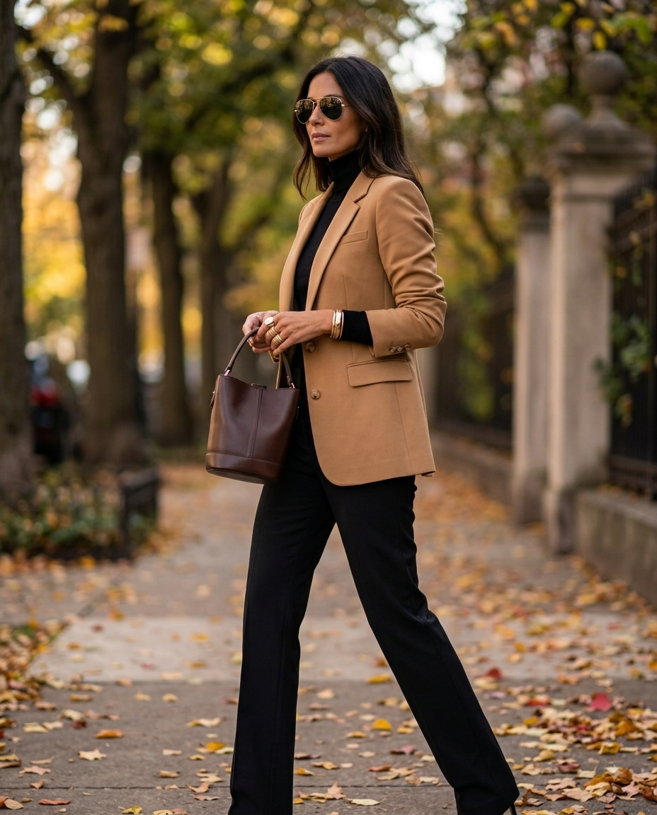 Eleganter Einreiher – Maßgeschneiderte Damenjacke