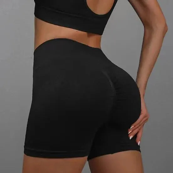 Pantaloncini yoga donna butt lifting – Tummy control, vita alta
