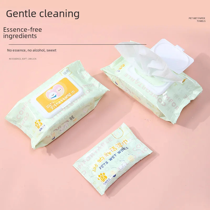 Salviette per Cani e Gatti – 3 pacchi da 80 salviette 17,00euro