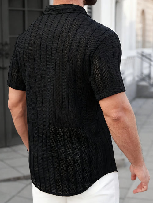 "Cardigan Uomo  con Scollo a V