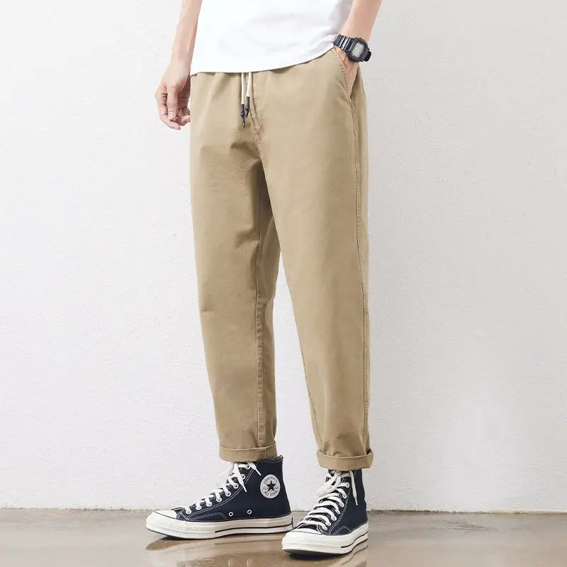 Nouveau pantalon en coton pour homme