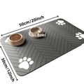 Tapis de dessous de gamelle en silicone
