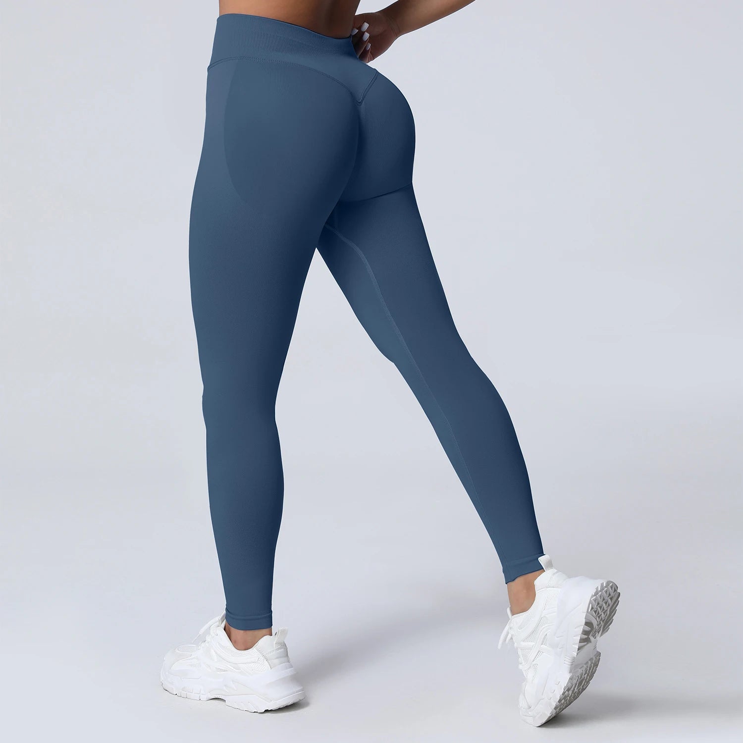 Legging de yoga froncé aux fesses (scrunch butt)